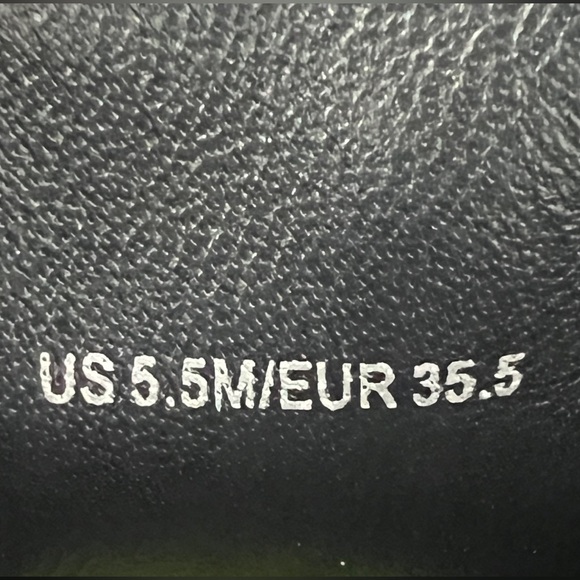 NEW Vince Hilda Leather Ankle Boots Black Size 5.5 - Picture 15 of 15